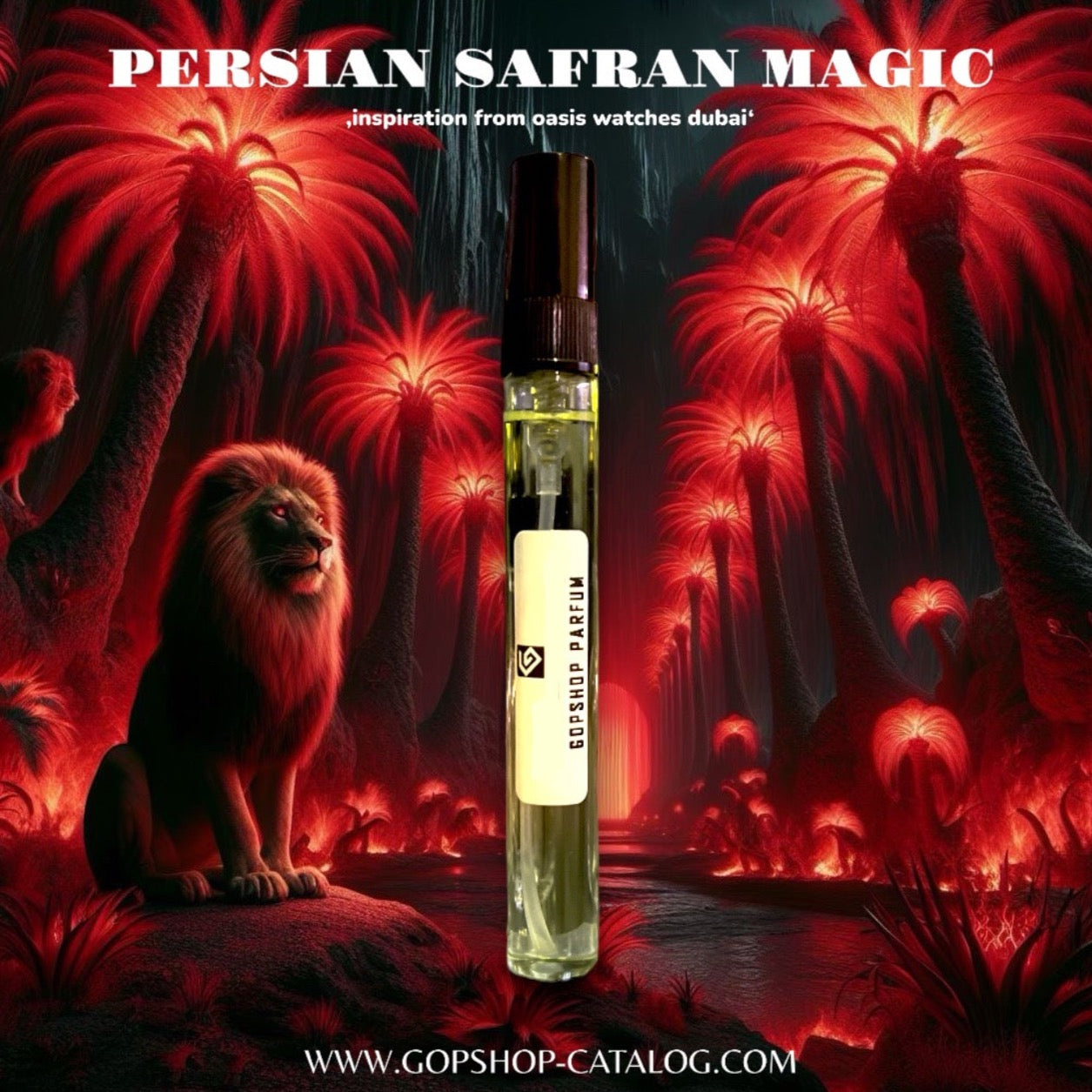 PERSIAN SAFRAN MAGIC PARFUM - GOPSHOP PARFUM - "OASIS WATCHES DUBAI"